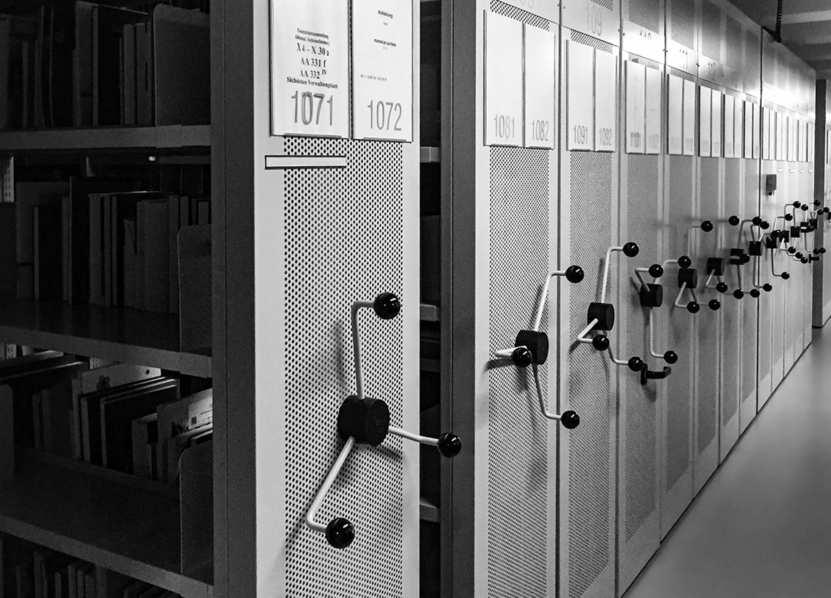 Archival storage of books and various documents